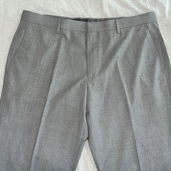 NWOT Ludlow Slim Fit Suit Pants in Lora Piana Wool Gray Size 36 x 32 - Picture 8 of 14